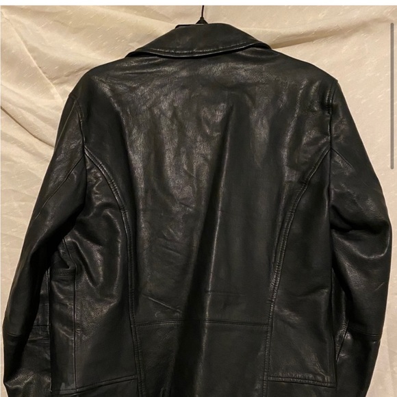 Topman Real Leather Jacket - Picture 4 of 5